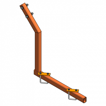 Circular column formwork accessories Ladder fastening CCF cpl. for working platform