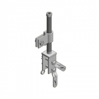 Adjustment spindle for Modular panel support 