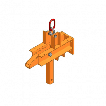 End piece for lifting platforms End piece 49cm (61cm) for klik-klak beam