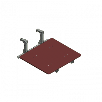 Accessoires coffrage LOGO Plate-forme de bétonnage pour angle intérieur pliable