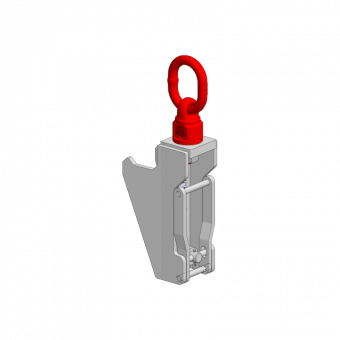 LOGO accessories LOGO crane lifting clamp KLHF cap. 1200 kg galvanized