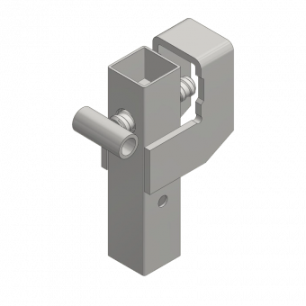 Clamping piece for sheet pile lateral protection Secuset 