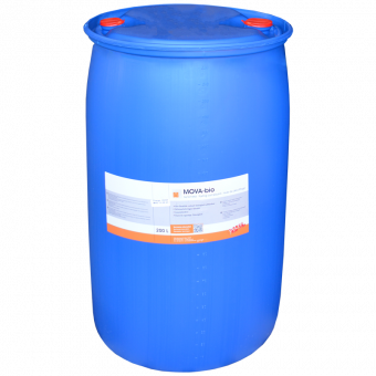 Formwork oil MOVA-bio parting compound 200 l barrel with tap