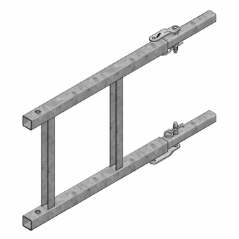 Bottom ladder extension 40/63cm cpl. 