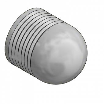 Tube en fibre-béton pour DW20 Bouchon intérieur D.26 f. t