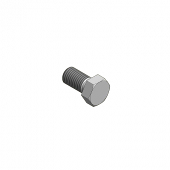 Hexagonal screw M24x45 DIN 933 8.8 