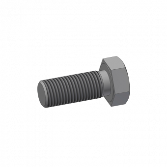 Hexagonal screw M36x90 DIN 933 8.8 