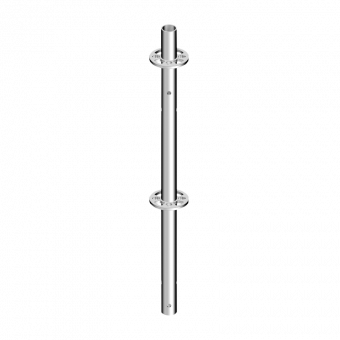 Standards Vertical support 1.00m w.o. spigot