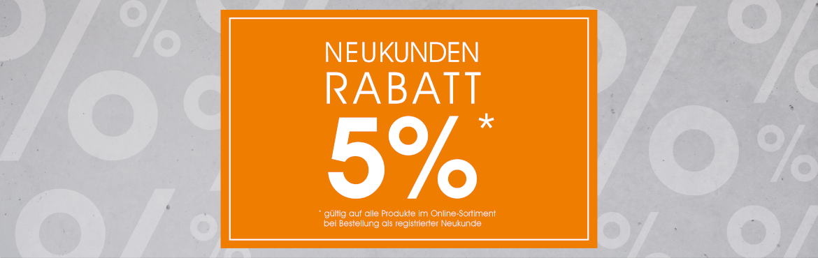 Neukunden Rabatt